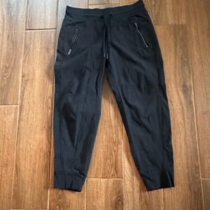 Athleta Women’s Pants Black Zip Pocket Elastic Waist Size 6P